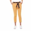 Crops uppants | Cropped Trouser Pant With Sash