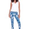 Pants uppants | Ohana Back-Slit Techno Ankle Pant Ohana Print