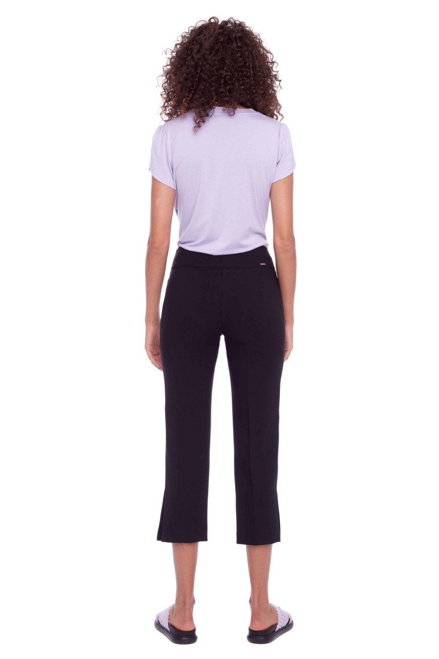 Crops uppants | Solid Palermo Cropped Pant