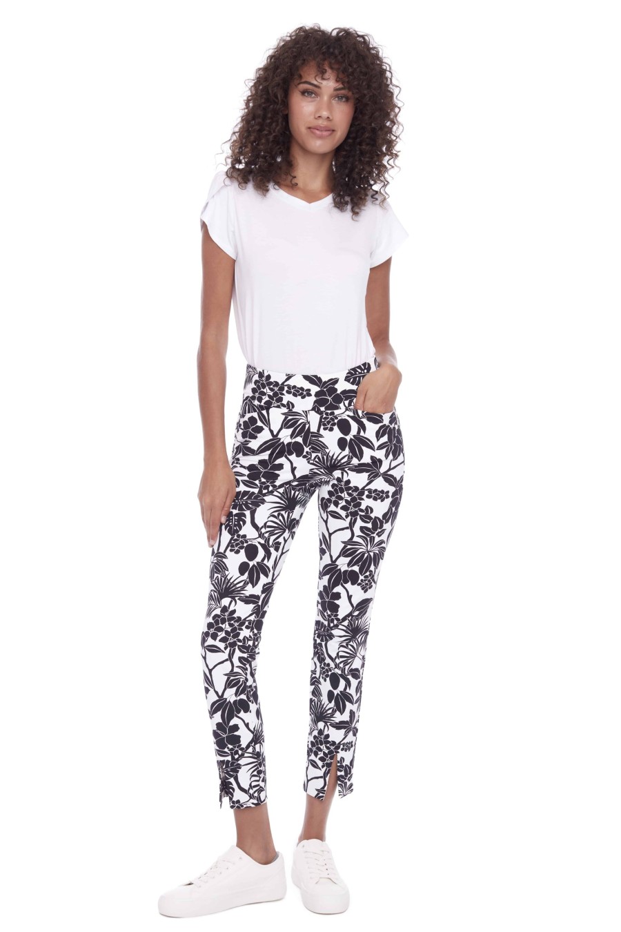 Pants uppants | Jasmine Soft Stream Ankle Pant Jasmine Print