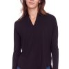 Tops uppants | Jersey Knit V-Neck Top