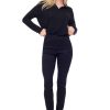 Pants uppants | Twinkle Techno Full-Length Pant Black Silver