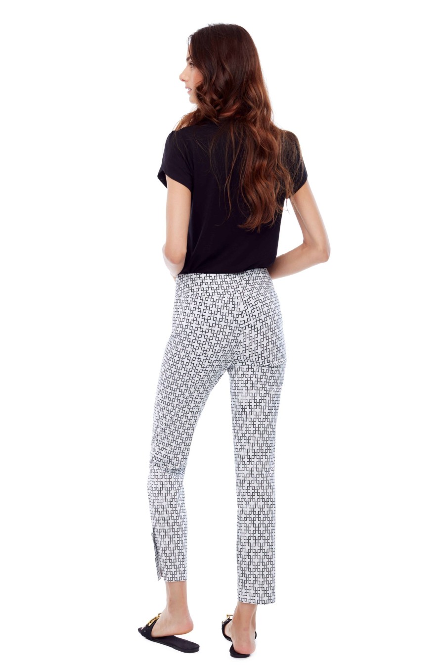 Pants uppants | Athens Slim Ankle Pant Athens Print