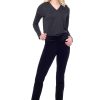 Pants uppants | Velveteen Slim Ankle Pant Black