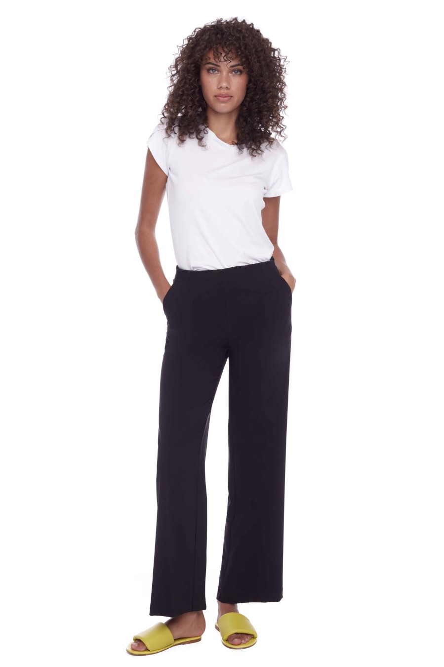 Pants uppants | Solid Wide Leg Palermo Pant